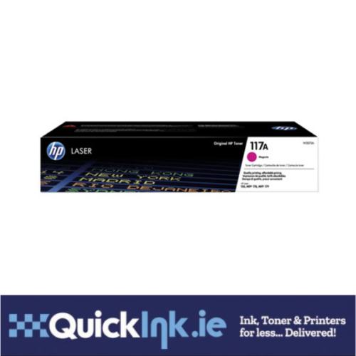 HP 117A Magenta Original Laser Toner Cartridge W2073A