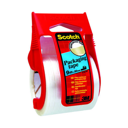 Scotch Easy Start Reinforced Packaging Tape 9m