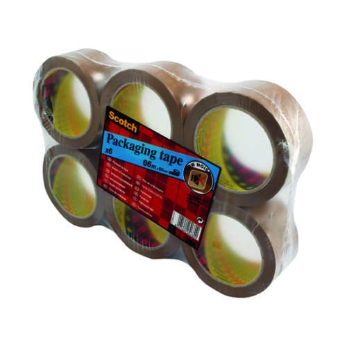 Scotch HDty Packing Tape 50mmx66m Brwn