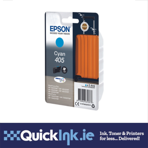 Epson 405 cyan ink cartridge