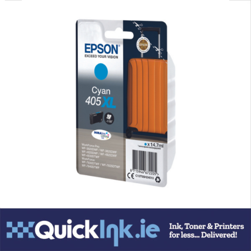 Epson 405xl cyan ink cartridge 14.7ml (Epson original)