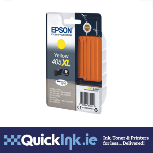 Epson 405xl yellow ink cartridge 14.7ml (Epson original)