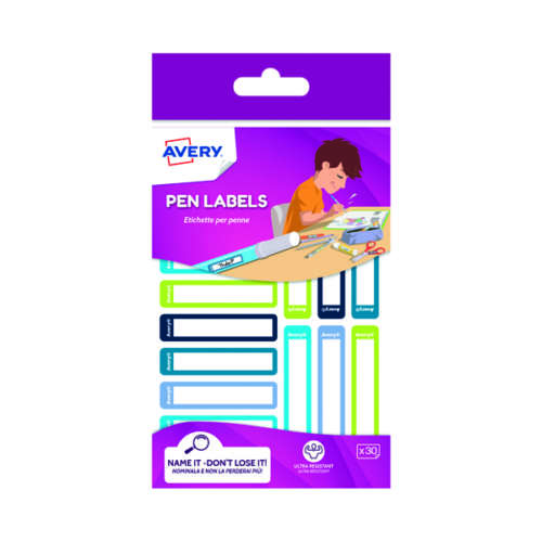 Avery Ultra Resist Pen Labels Pk30