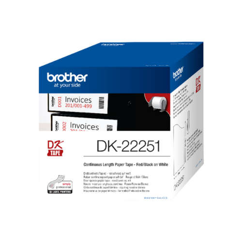Brother Blk/Red DK-22251 Labelling Tape