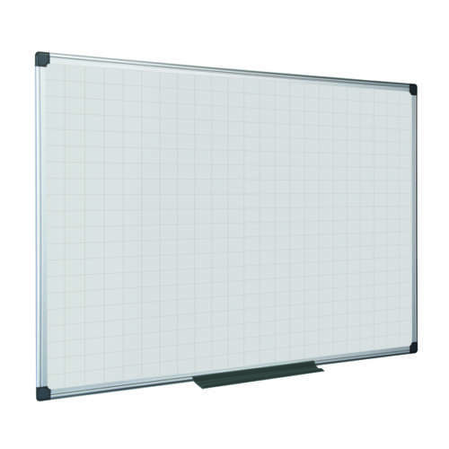 Bi-Office Maya Grid Whiteboard 1200x900