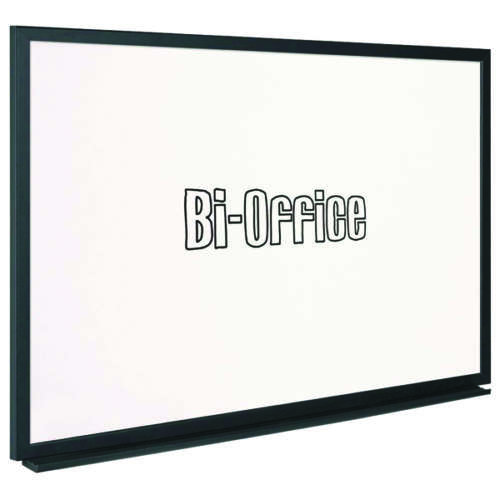 Bi-Office 900x600mm Black Frame Whiteboard