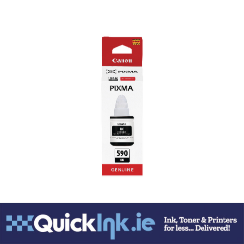 Canon GI-590BK black ink cartridge (Canon original)