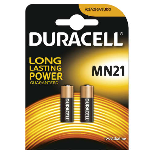 Duracell 12V Car Alarm Battery MN21 (Pack of 2) 75072670