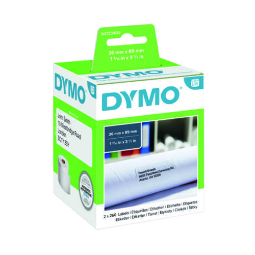 Dymo Address Label Large 36x89 S0722400