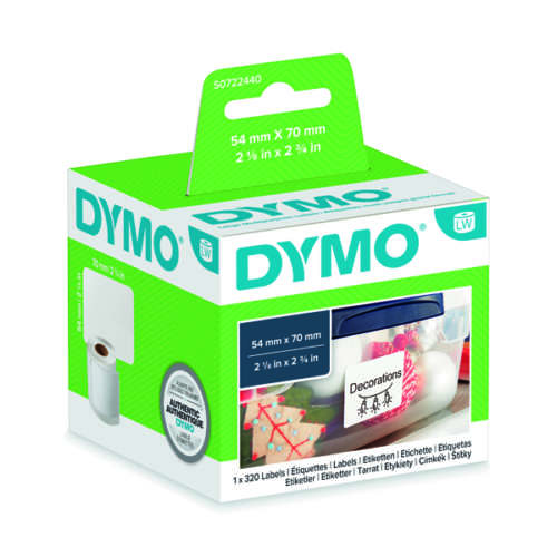 Dymo Diskette Label 54x70mm S0722440