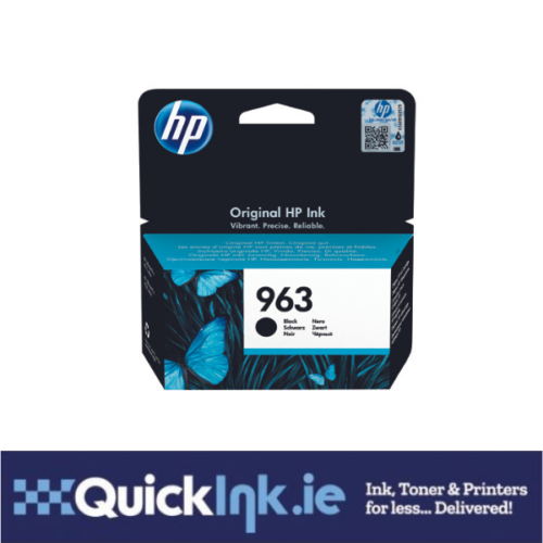 HP 963 Black Ink Cartridge 3JA26AE