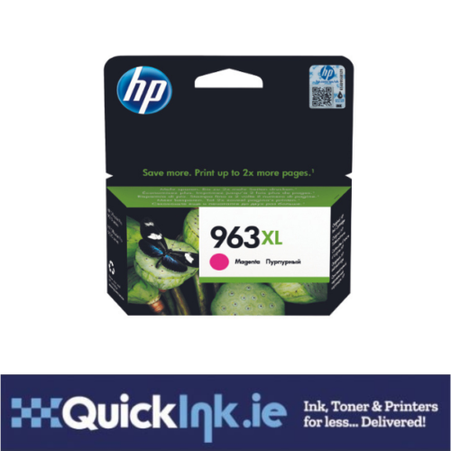 HP 963XL Magenta High Yield Ink Cartridge (1,600) 3JA28AE
