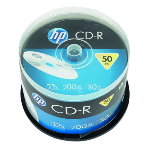 HP CD-R 52X 700MB Spindle (Pack of 50) HP69307