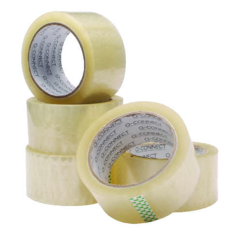 Q-Connect Packing Tape 50mmx66m Clr Pk6