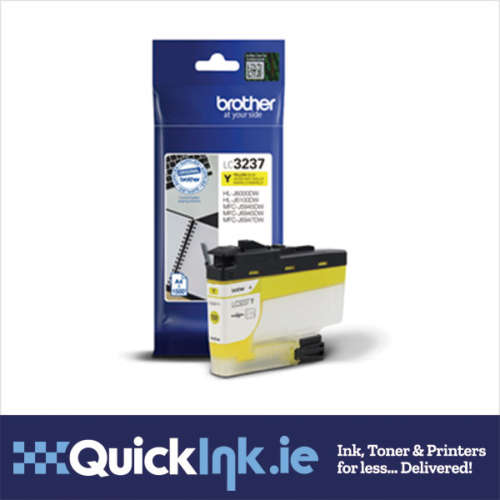 Brother LC-3237Y yellow ink cartridge (Brother original)