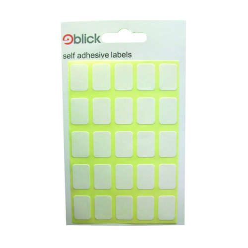 Blick 12x18mm White Label Bag