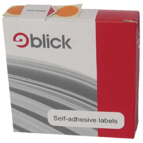 Blick Dispenser Label 19mm Blue Pk1280