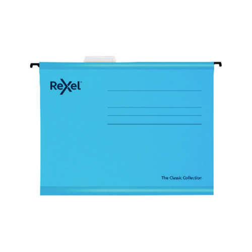 Rexel Classic Blue Suspension Files