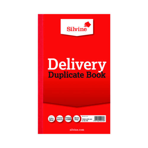 Silvine Dupl Delivery Book 613-T Pk6