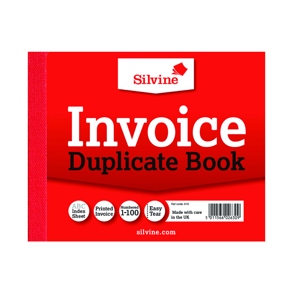 Buy Cheap Office Invoice Books Ireland QuickInk.ie