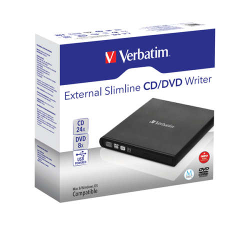 Verbatim Black DVD Rewriter USB2 98938